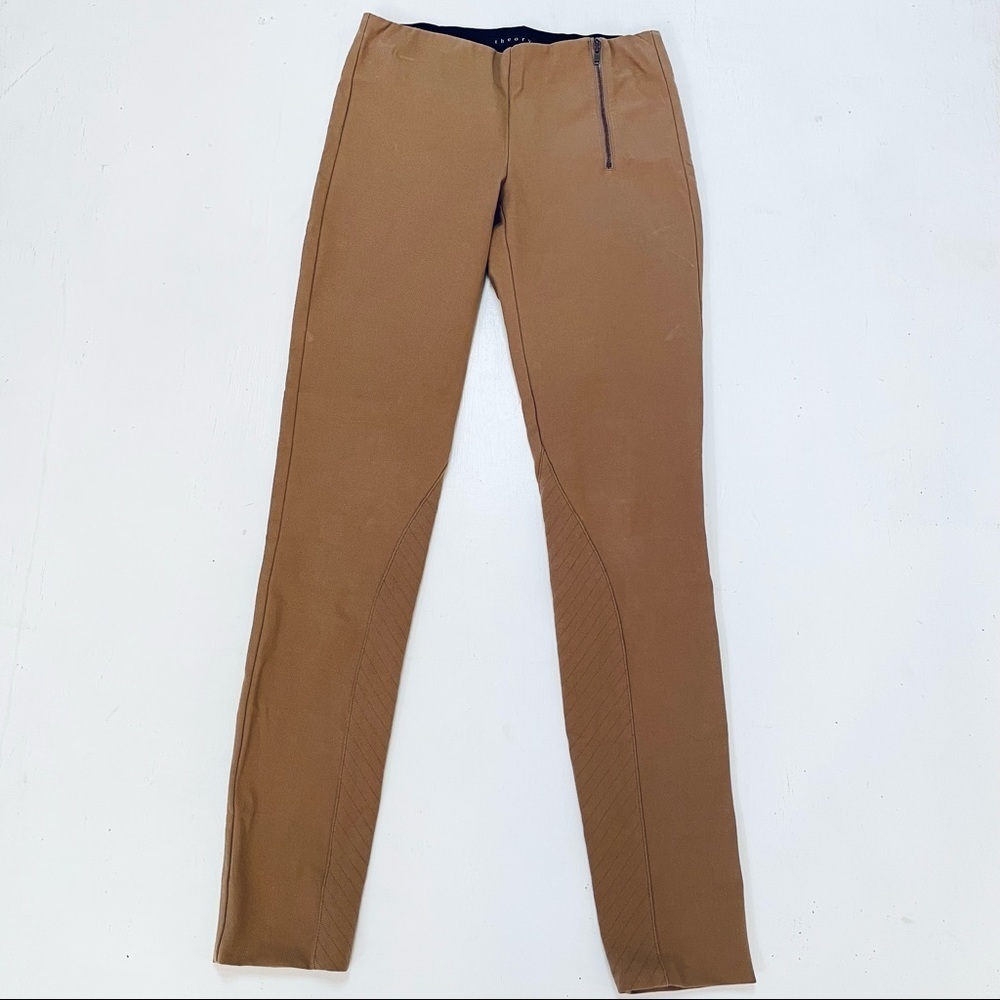Theory Women's Skinny Jeans in Tan - Picture 2 of 10
